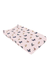 Change Pad Cover in Blush Butterfly