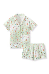 Women's Short Sleeve Pajama Set in Honeydukes