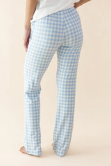 Women's Lounge Pants in Gingham Breeze