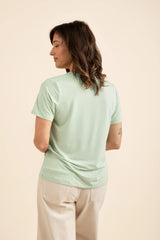 Women's Crew Neck Tee in Basil