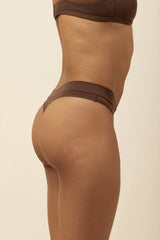 Women's Thong in Toffee