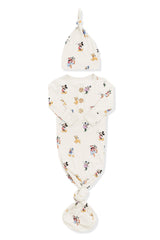Knotted Gown with Hat Set in Mickey Mouse and Friends