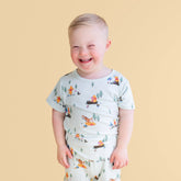 Toddler Basic Tee in Winnie the Pooh Hundred Acre Wood