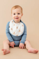 Cushy Bib in Teddy Bear