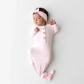 Knotted Gown with Bow Set in Sakura