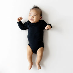 Long Sleeve Bodysuit in Midnight