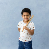 Toddler Basic Tee in Home Run
