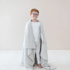 Youth Blanket in Oat 1.0