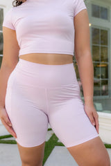 Bamboo Flex Baby Tee in Thistle