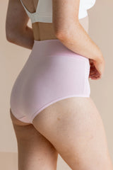 Women's High-Waisted Brief in Peony