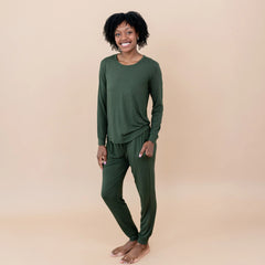 Women's Jogger Pajama Set in Fir