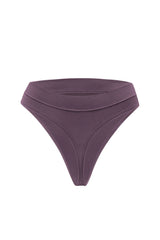 Women's Thong in Currant