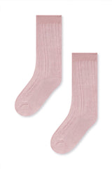 Knee High Socks in Blush