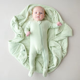 Baby Blanket in Basil 1.0