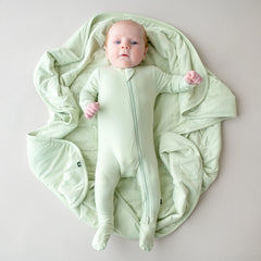 Baby Blanket in Basil 1.0