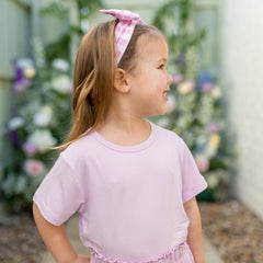 Toddler Basic Tee in Thistle