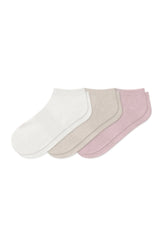 Women's Ankle Socks 3-Pack in Neutral