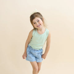 Toddler Tank Top in Basil