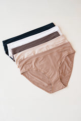 Women's Midi Brief in Toffee