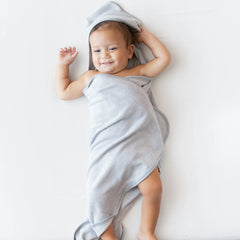 Hooded Bath Towel in Storm
