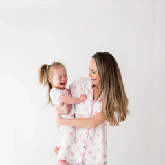 Women’s Short Sleeve Pajama Set in Bow