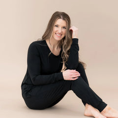 Women's Jogger Pajama Set in Midnight