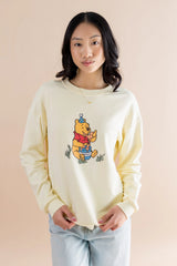 Women's Sweatshirt in Winnie the Pooh on Chamomile