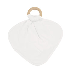 Lovey in Cloud with Removable Wooden Teething Ring