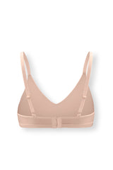 Women's V-Neck Bra in Chai