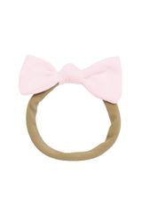Tiny Nylon Bow in Sakura