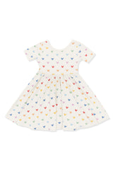 Twirl Dress in Pastel Mickey Mouse