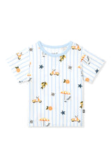 Toddler Basic Tee in Amalfi Coast