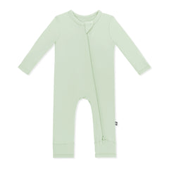 Zippered Romper in Basil