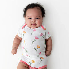 Bodysuit in Tulip