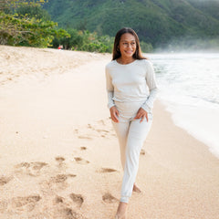 Women's Jogger Pajama Set in Oat