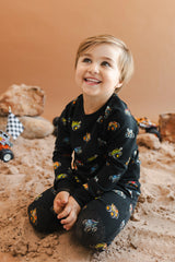 Long Sleeve Jogger Set in Monster Truck