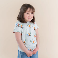 Toddler Basic Tee in Winnie the Pooh Hundred Acre Wood