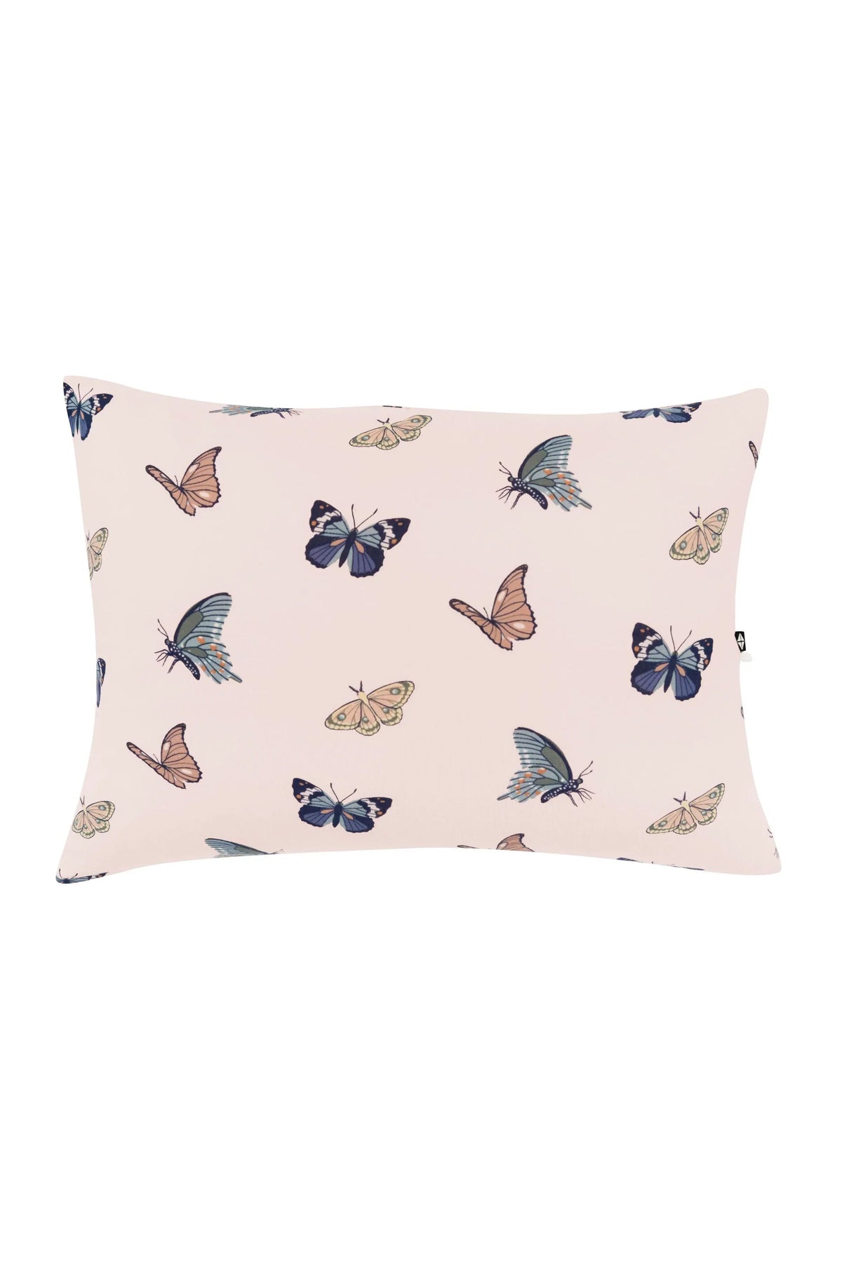 Toddler Pillowcase in Blush Butterfly