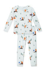 Long Sleeve Pajamas in Winnie the Pooh Hundred Acre Wood