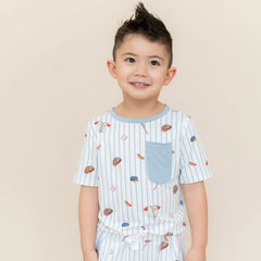 Toddler Crew Neck Tee in Home Run
