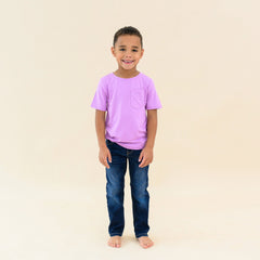 Toddler Crew Neck Tee in Poi
