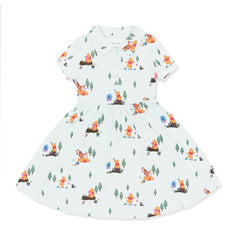 Polo Dress in Winnie the Pooh Hundred Acre Wood