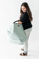 Car Seat Cover in Sage