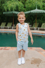 Toddler Tank Top in Amalfi Coast