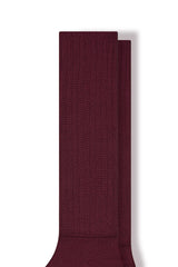 Adult Scrunch Socks in Burgundy
