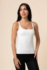 Women's Nursing Tank in Snow