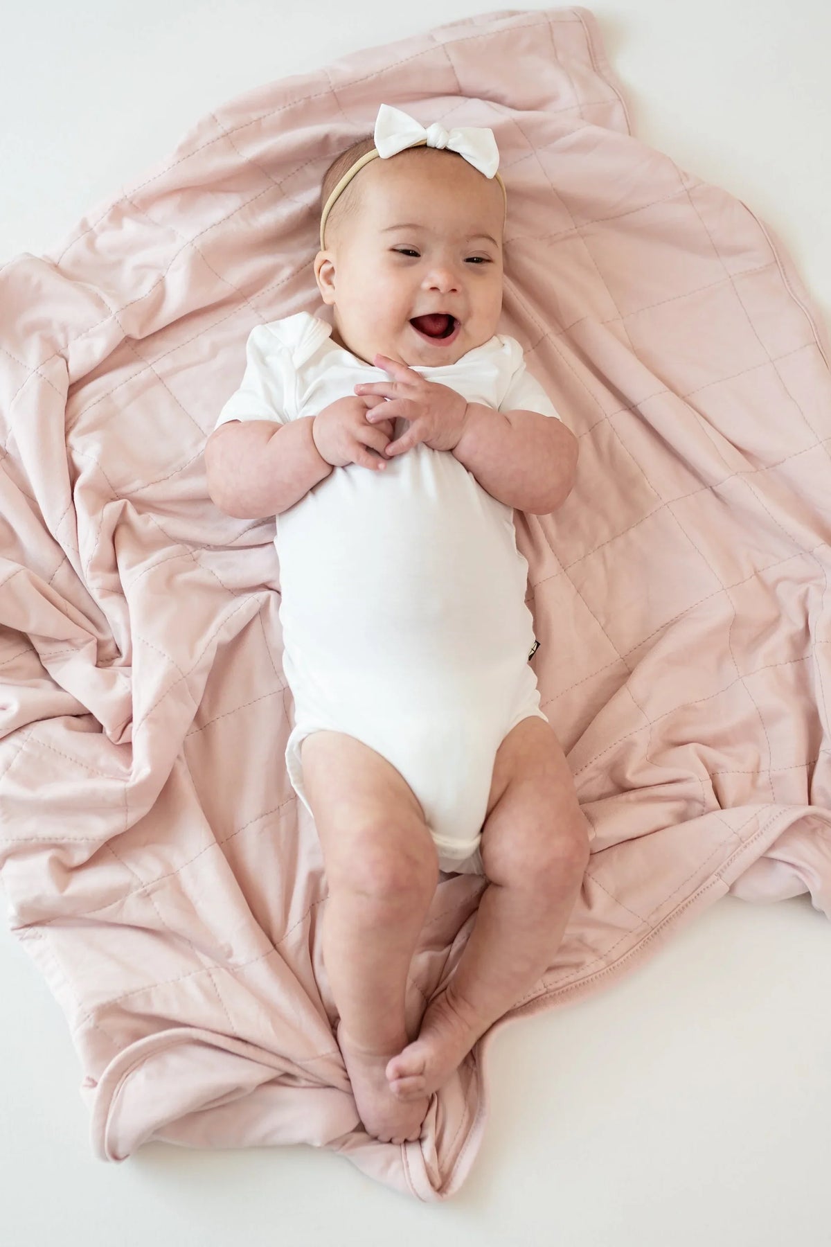 Baby Blanket in Blush 1.0