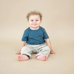 Toddler Crew Neck Tee in Atlantic