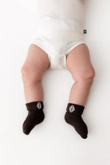 Baby 3-Pack Socks in Cafe