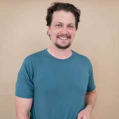 Men's Crew Neck Tee in Atlantic